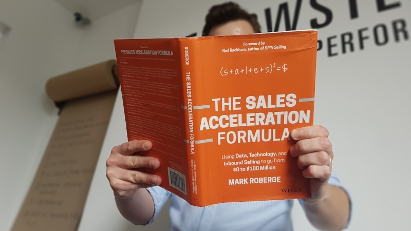 The Sales Acceleration Formula - B2B sales book