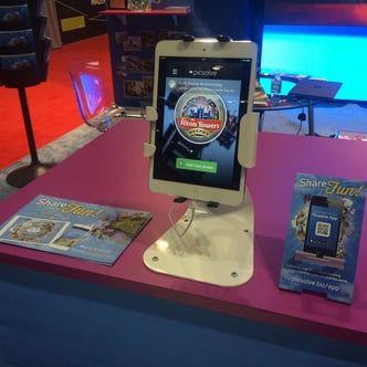 Digital technology at leisure industry trade shows