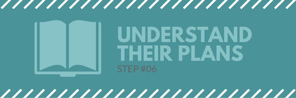 Sales call agenda step 6 - understand their plans