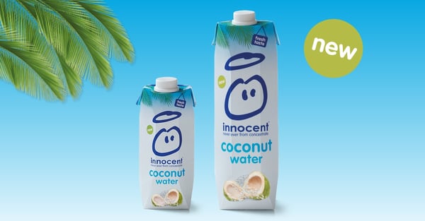 Innocent's coconut water has taken a 22% UK market share already