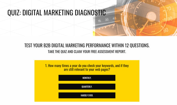 Yellowstep Digital Marketing Diagnostic