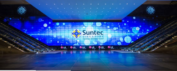 Video content: Suntec video wall Singapore